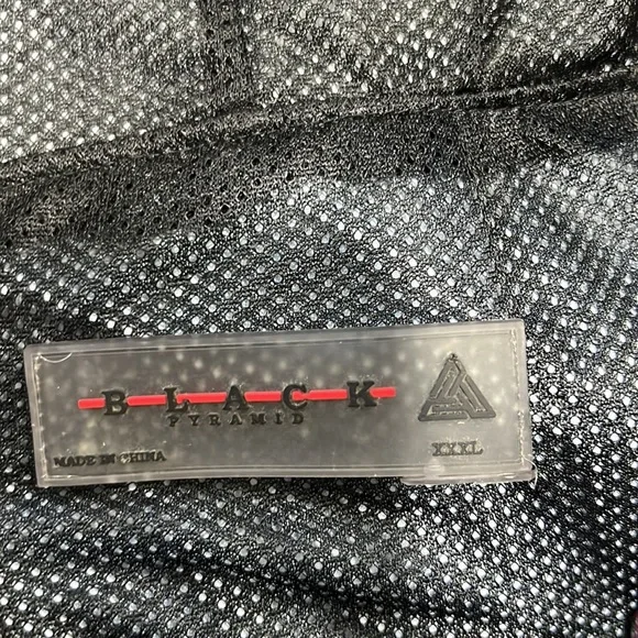 Black Pyramid 2pc nylon zip up hoodie ..with pants - Picture 3 of 5
